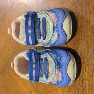 Purple/Galaxy Soft Motion Rhett Stride Rite Walker Sneakers